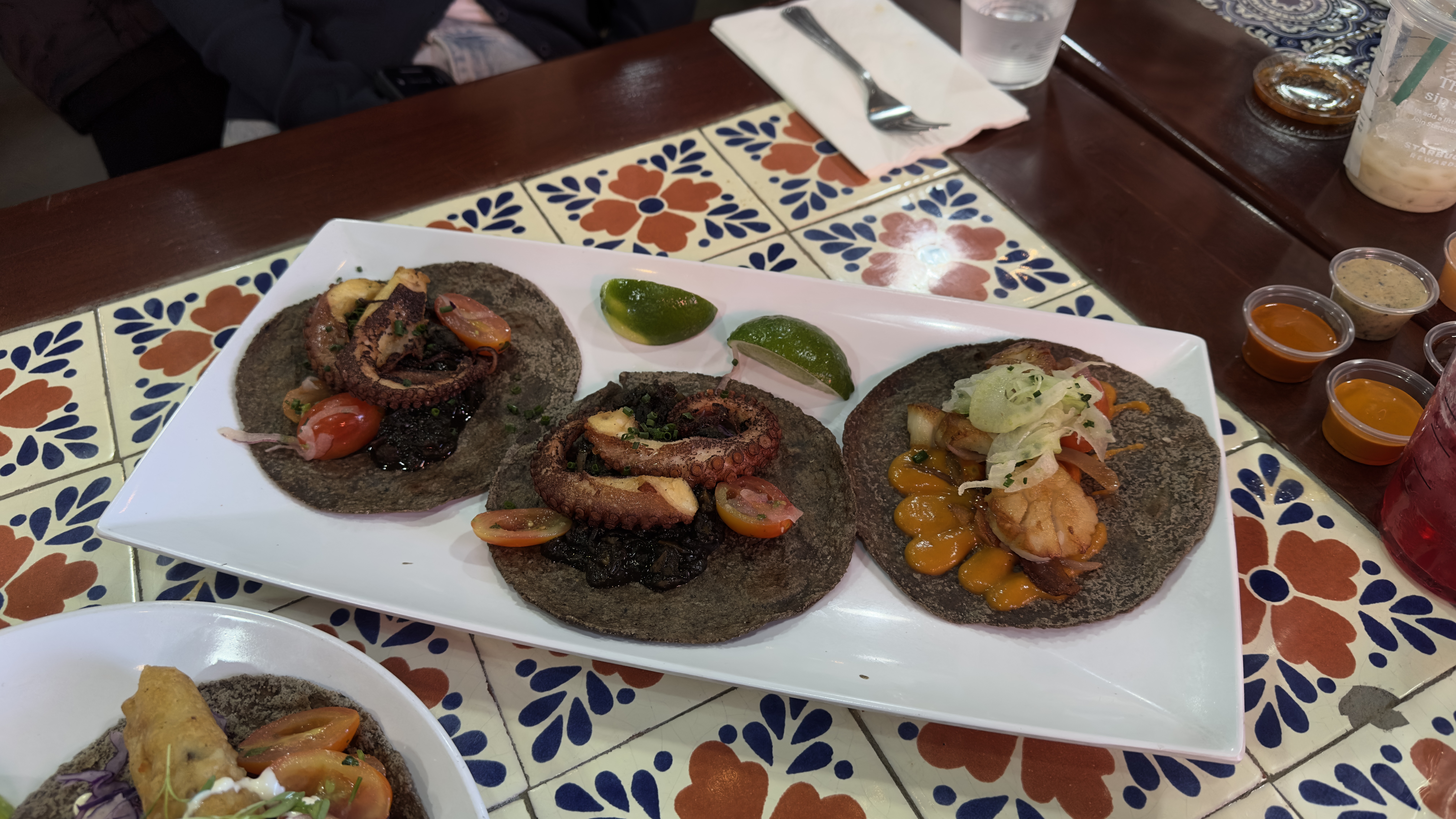 Kanpachi & Uni Tostada